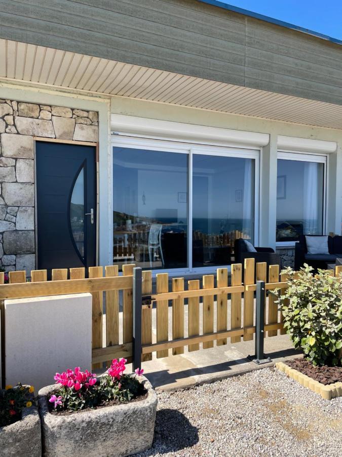 Au Petit Brick - Cosy Beachfront House Maupertus-sur-Mer Exteriér fotografie