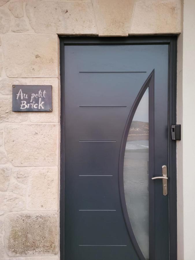 Au Petit Brick - Cosy Beachfront House Maupertus-sur-Mer Exteriér fotografie